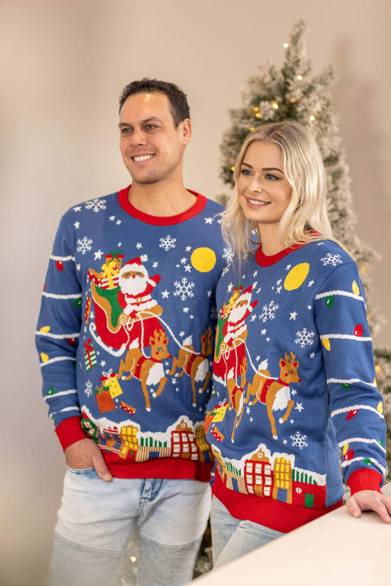 Women s Light Up Christmas Jumper Christmas Jumpers AU Christmas Jumpers NZ AU