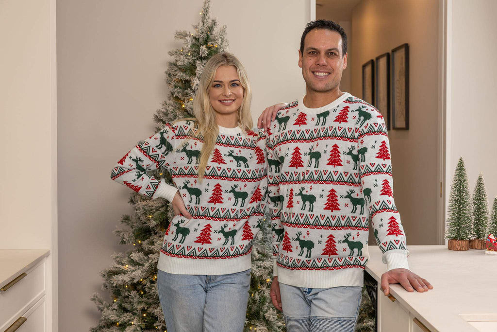 matching christmas jumpers